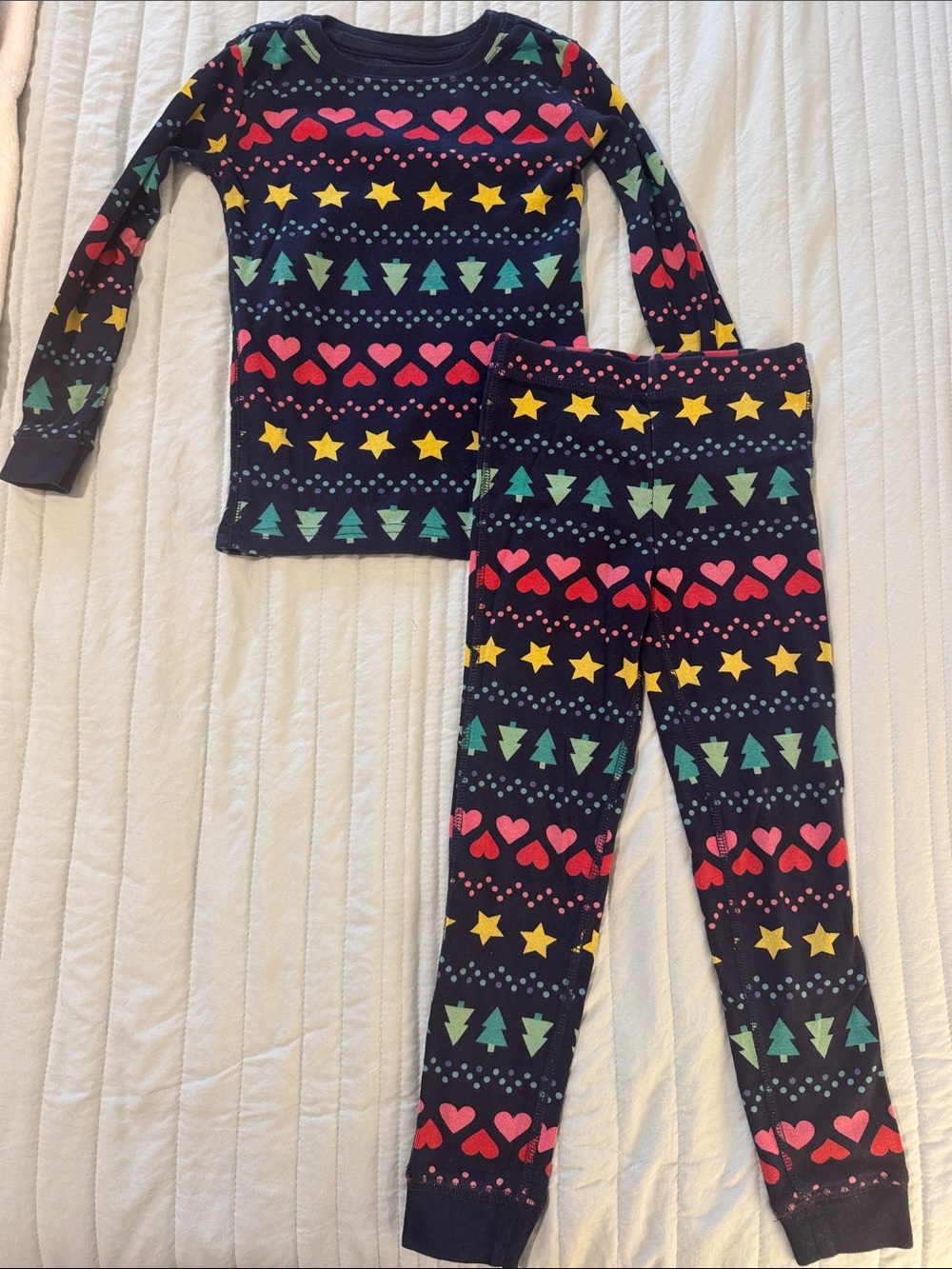 Primary Fair Isle Holiday Pajamas